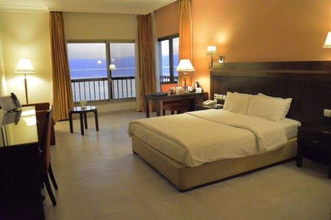 Dead Sea Spa Hotel on the shore of the Dead Sea