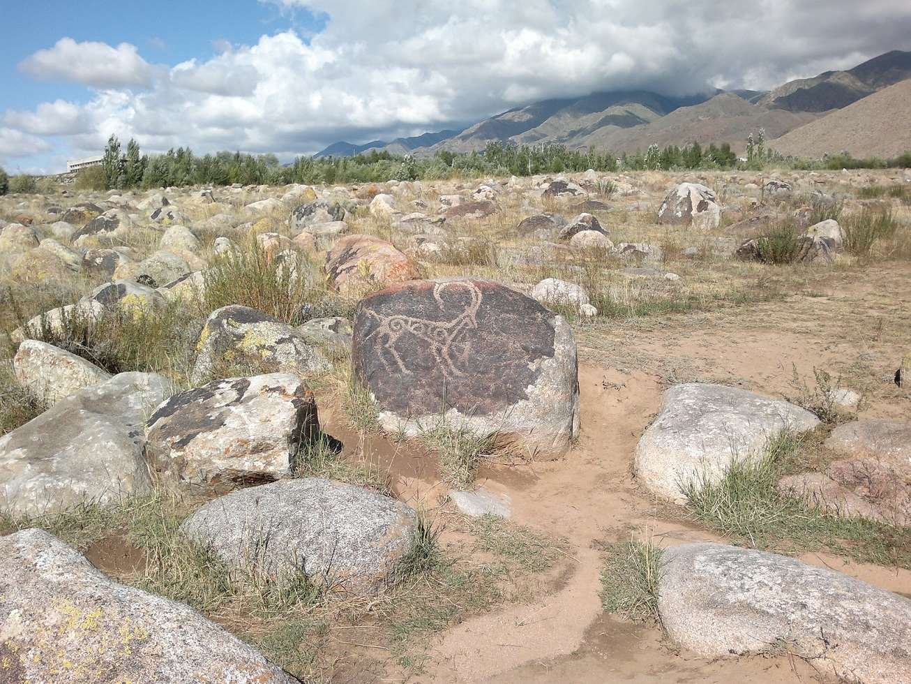 Ancient stone carvings